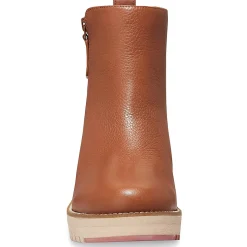 ZG City Wedge Side Leather Ankle Boots