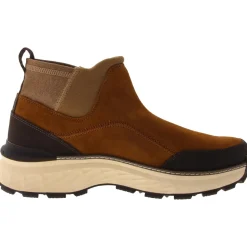 5ZG EXPLORE Faux Suede Round toe Chelsea Boots