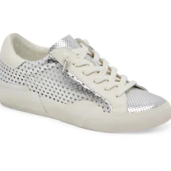 Zina Perf 360 Leather Lace-Up Casual And Fashion Sneakers
