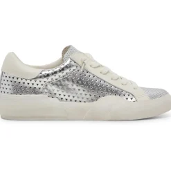 Zina Perf 360 Leather Lace-Up Casual And Fashion Sneakers