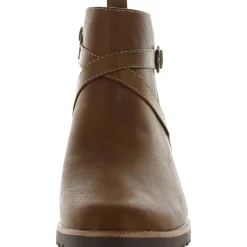 Zinfandel Faux Leather Comfort Ankle Boots