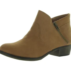 Zip Up Casual Booties