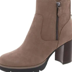 Zipper Ankle Boots