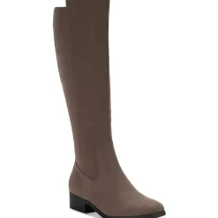 Zipper Knee-High Boots