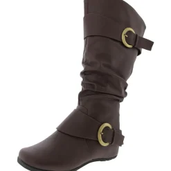 Zipper Knee-High Boots