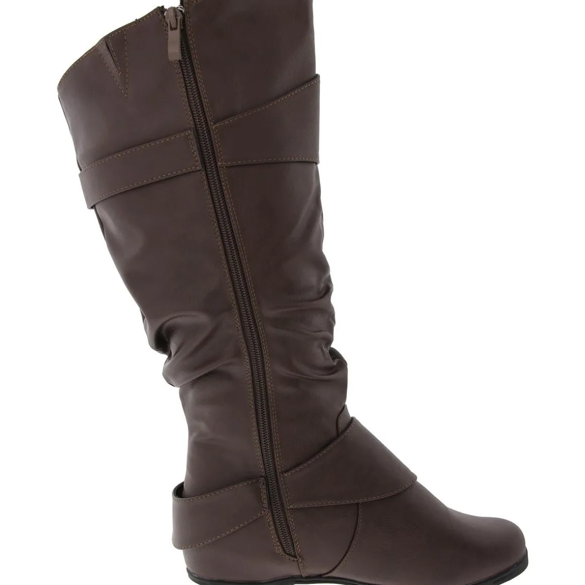 Zipper Knee-High Boots