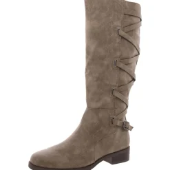 Zipper Mid-Calf Boots