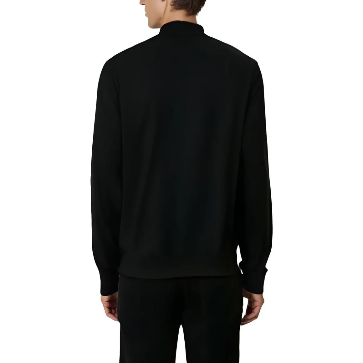 Zipper Mock Turtleneck Sweater