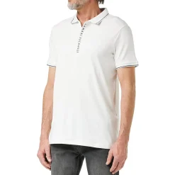 Zipper Cotton Polo