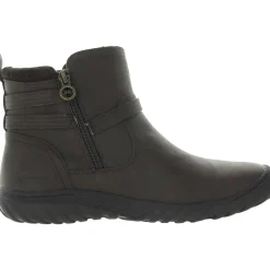 Zipper Faux Leather Booties