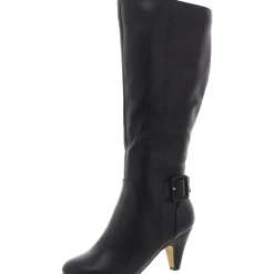Zipper Knee-High Boots
