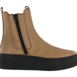 Zipper Leather Booties