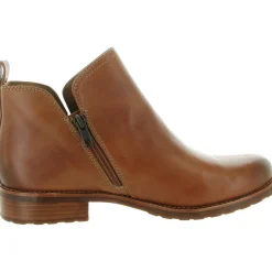 Zipper Leather Booties