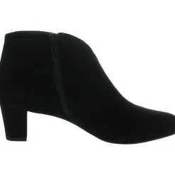 Zipper Leather Booties