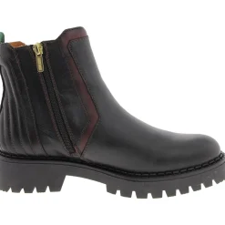 Zipper Leather Chelsea Boots