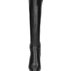 Zipper Mid-Calf Boots