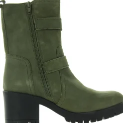 Zipper Suede Mid-Calf Boots