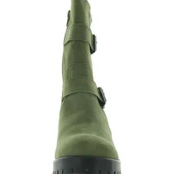 Zipper Suede Mid-Calf Boots