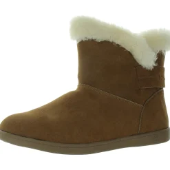 Zipper Suede Winter & Snow Boots