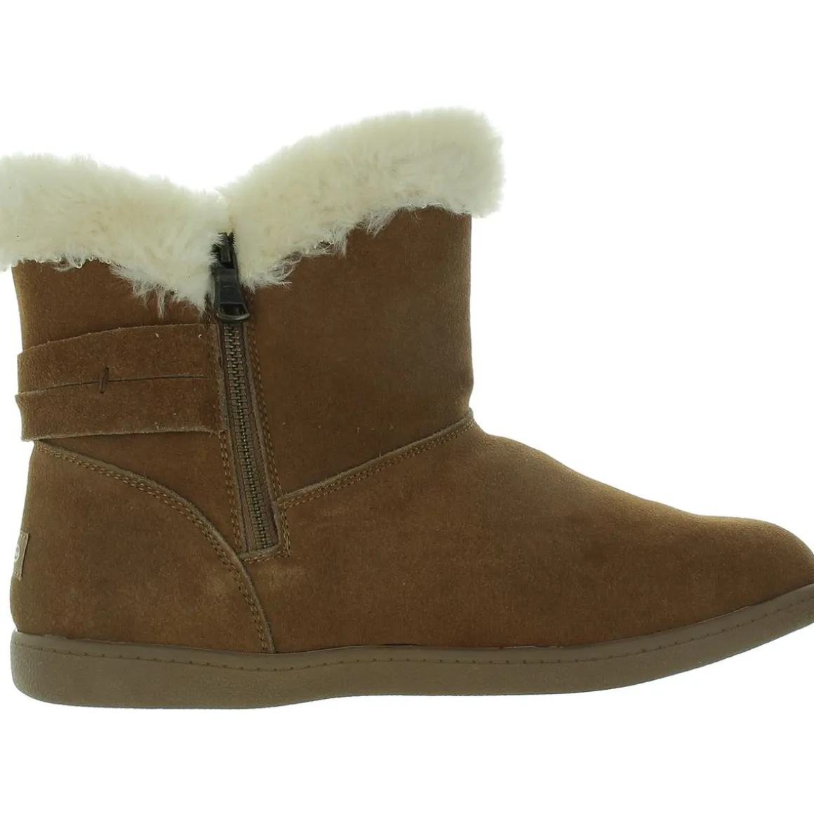 Zipper Suede Winter & Snow Boots