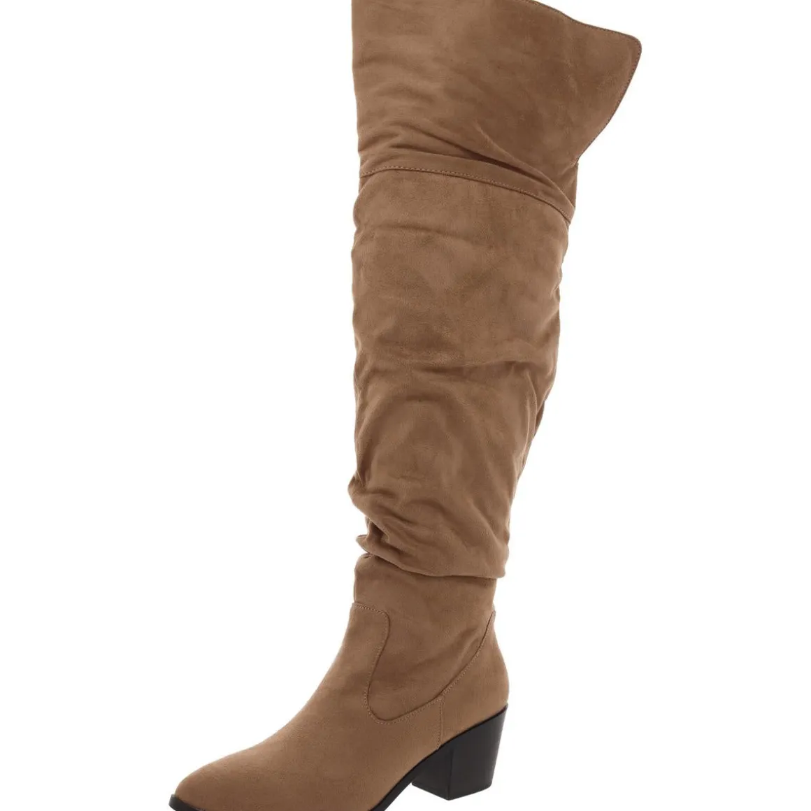 Zivia Wide Calf Faux Suede Over-The-Knee Boots