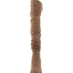 Zivia Wide Calf Faux Suede Over-The-Knee Boots