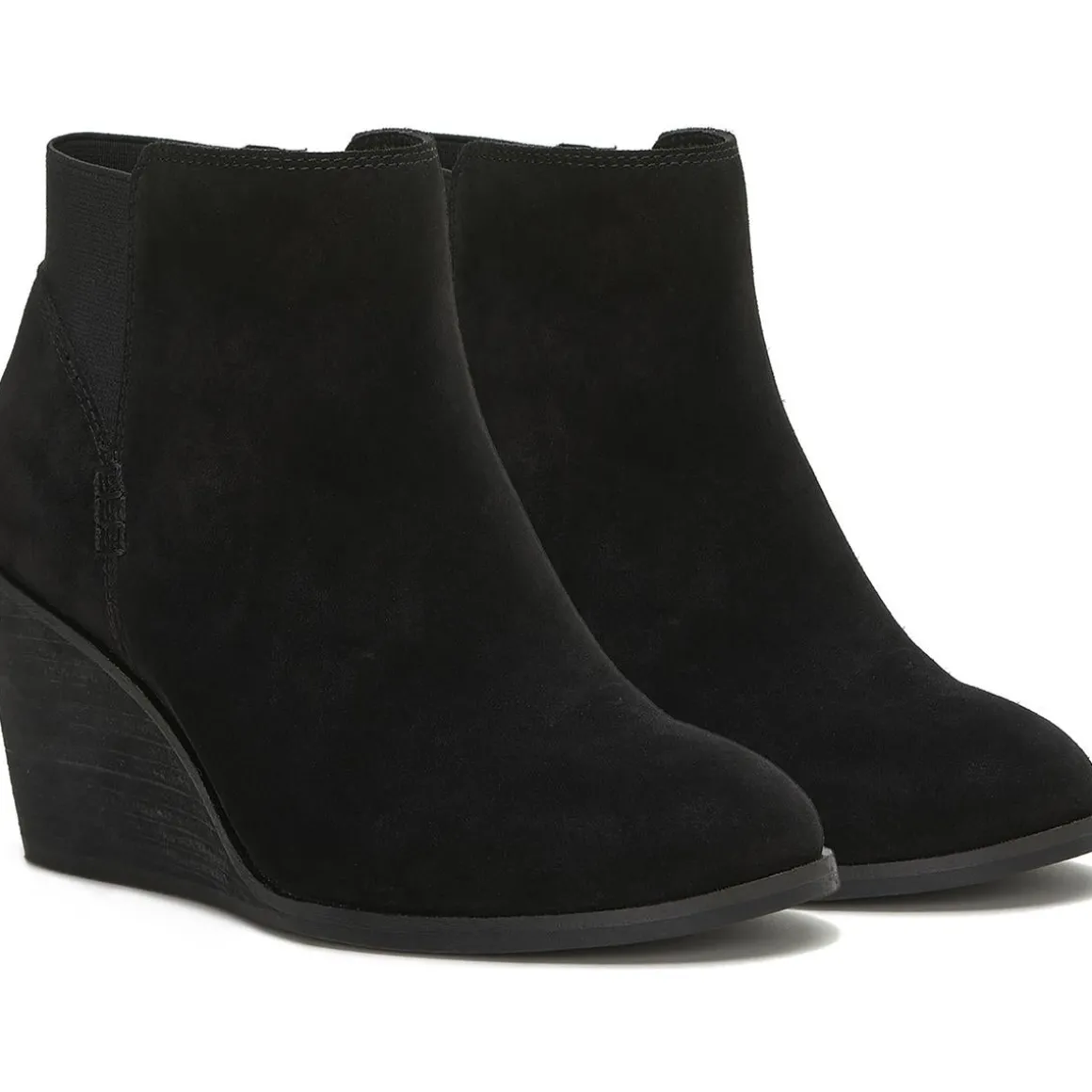 zorlina Leather Ankle Boot Wedge Boots